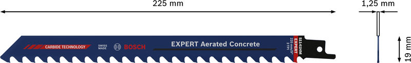 EXPERT S1141HM Aerated Concrete Säbelsägeblatt, 10-tlg. Produktbild img4 L