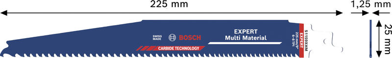 EXPERT Multi Material S1159XHM Säbelsägeblatt, 10-tlg. Produktbild img4 L