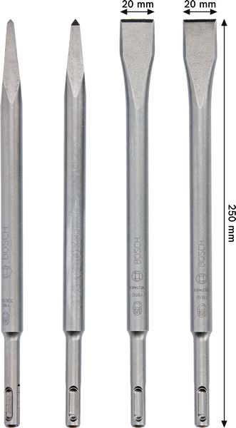PRO SDS plus-4C Meißel-Set, 4-tlg. Produktbild img4 L