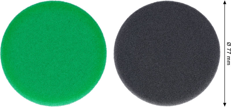 Polierschwamm-Set, 77&nbsp;mm, 2-tlg Produktbild img5 L