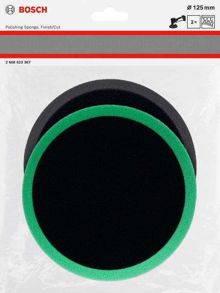 Polierschwamm-Set, 125&nbsp;mm, 2-tlg Produktbild img3 L
