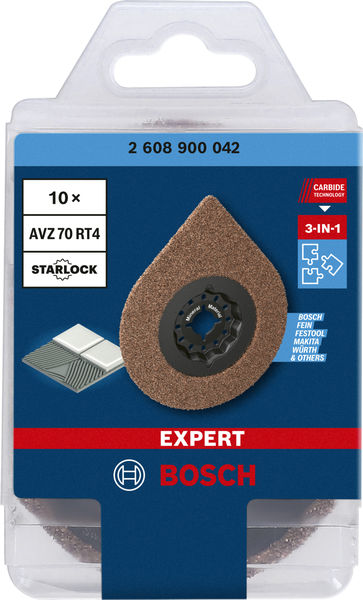 EXPERT 3 max AVZ 70 RT4 Platte zum Entfernen von Fugen, 70&nbsp;mm, 10-tlg. Produktbild img3 L
