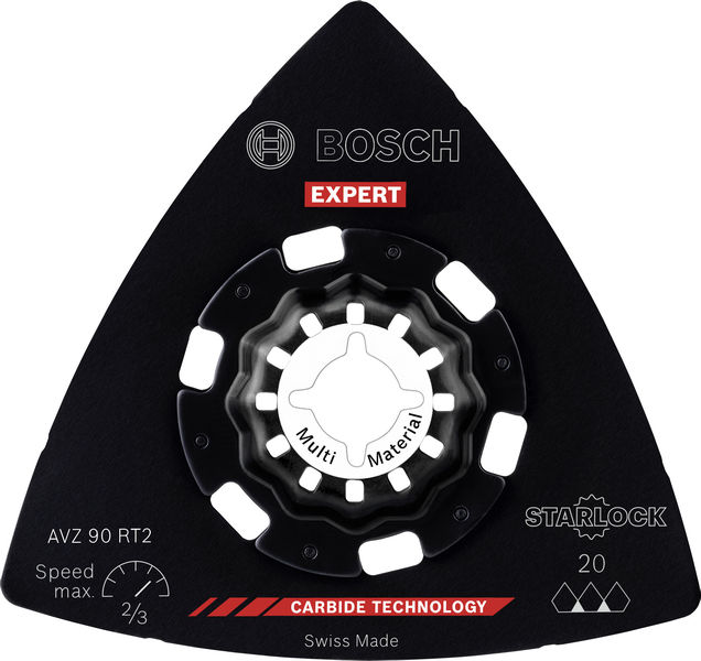 EXPERT AVZ 90 RT2 Schleifplatte für Multifunktionswerkzeuge, 90 mm, 10-tlg. Produktbild img1 L
