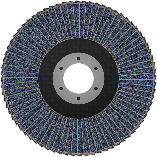 X451 Fächerschleifscheibe, 115 x 22,23&nbsp;mm, K120, Z27, 15-tlg Produktbild img2 L