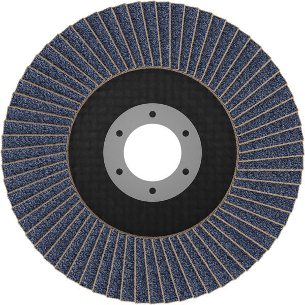 X451 Fächerschleifscheibe, 115 x 22,23&nbsp;mm, K60, Z27, 15-tlg Produktbild img2 L
