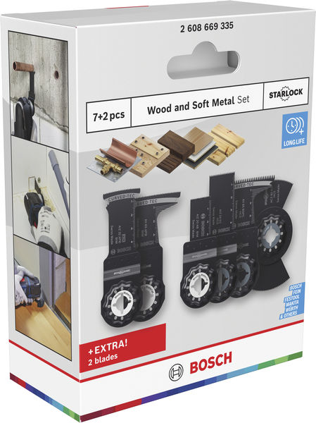 Holz- und Weichmetall-Set, 9-tlg. Produktbild img3 L