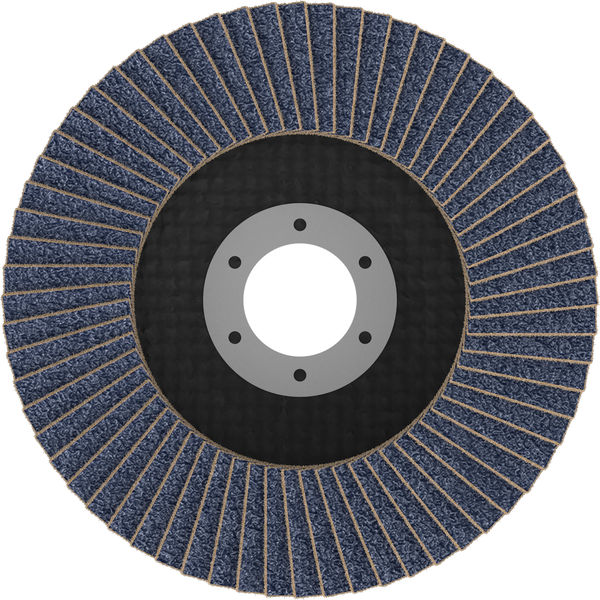 X451 Fächerschleifscheibe, 115 x 22,23&nbsp;mm, K60, Z27, 60-tlg Produktbild img2 L