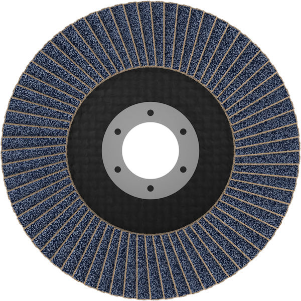 X451 Fächerschleifscheibe, 115 x 22,23&nbsp;mm, K80, Z27, 60-tlg Produktbild img2 L