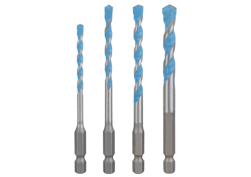 EXPERT HEX-9 Multi Construction Bohrer-Set, D= 4 / 5 / 6 / 6 / 8 mm, 5-tlg. Produktbild img1 L