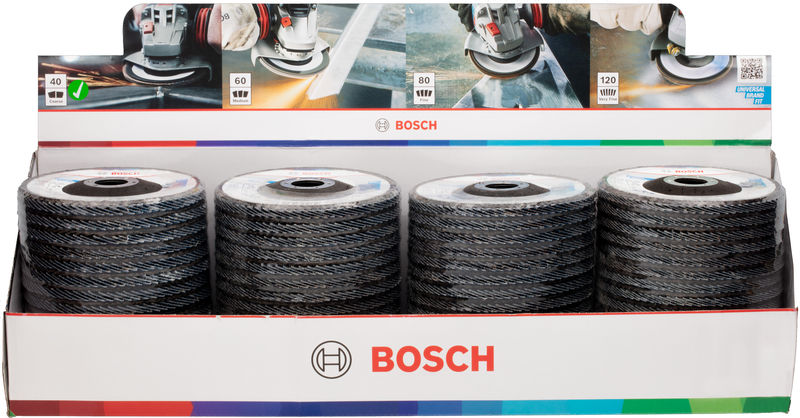 X451 Fächerschleifscheibe, 115 x 22,23&nbsp;mm, K40, Z29, 60-tlg Produktbild img3 L