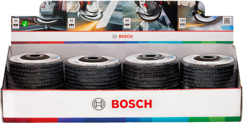 X451 Fächerschleifscheibe, 125 x 22,23&nbsp;mm, K40, Z27, 60-tlg Produktbild img3 L