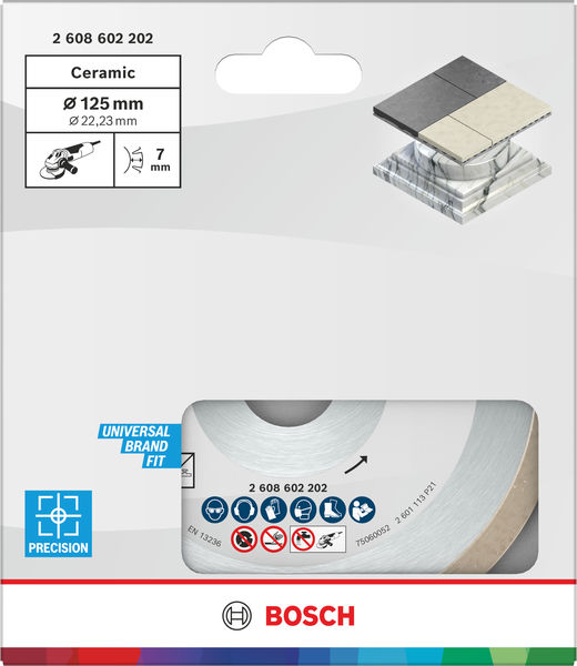 Ceramic Trennscheibe, 125 x 7&nbsp;mm, Bohrung 22,23&nbsp;mm Produktbild img3 L