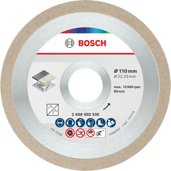 Ceramic Trennscheibe, 110 x 7,5&nbsp;mm, Bohrung 22,23&nbsp;mm Produktbild img1 L