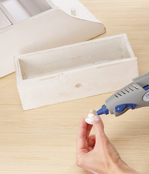 DREMEL® Heißklebepistole 910-3 Kompaktwerkzeug (165 °C) mit 3 Zubehöre Produktbild img4 L