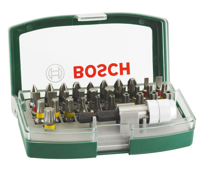 Schrauberbit-Set mit Farbcodierung, 32-teilig Produktbild img1 L