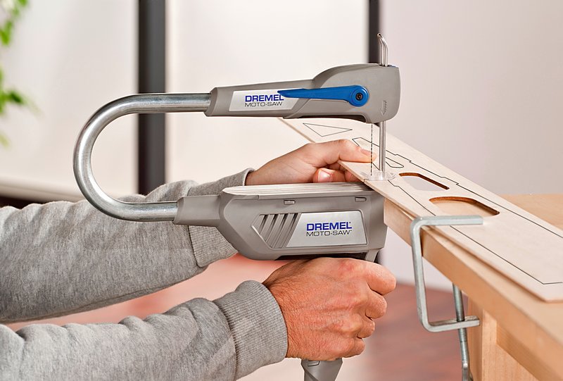 DREMEL® Moto-Saw MS20-1/5 2in1 Dekupiersäge mit 1 Vorsatzgerät, 5 Zubehöre Produktbild img7 L
