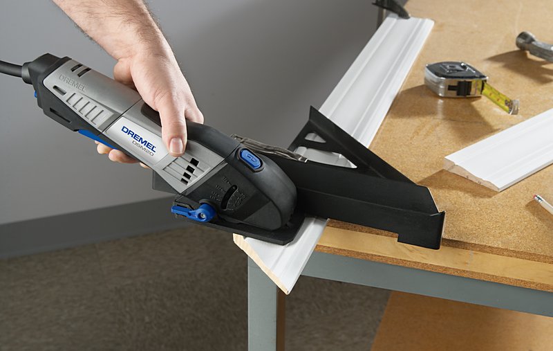 DREMEL® DSM20 Gehrungswinkel-Vorsatz Produktbild img3 L