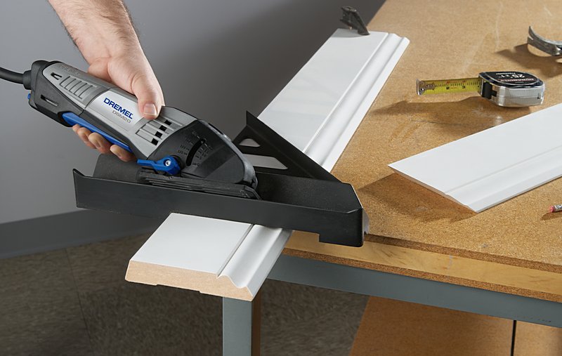 DREMEL® DSM20 Gehrungswinkel-Vorsatz Produktbild img2 L