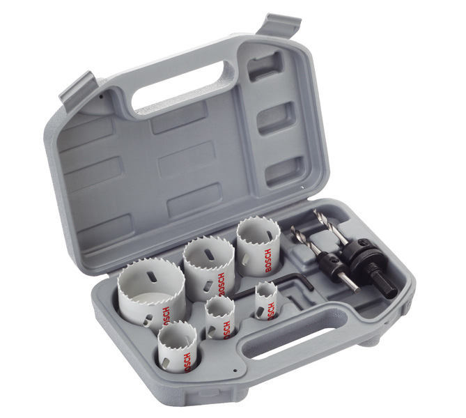 9-tlg. Lochsägen-Set HSS-Bimetall Universal Produktbild img1 L