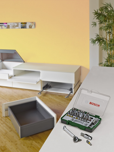 Schrauberbit- und Ratschen-Set, 27-teilig Produktbild img4 L