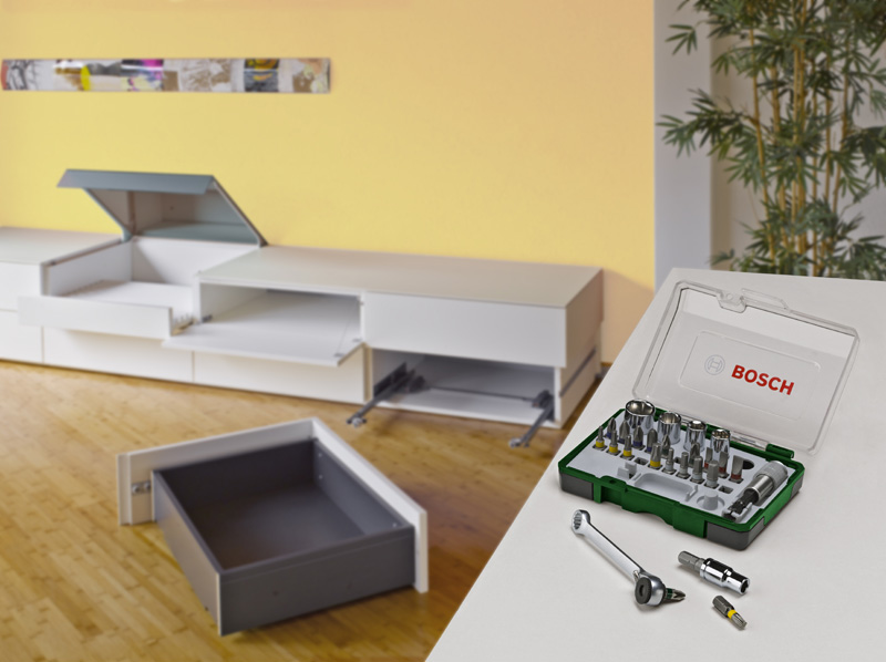 Schrauberbit- und Ratschen-Set, 27-teilig Produktbild img5 L