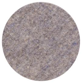 Polierfilz für Exzenterschleifer, weich, Klett, 128 mm, 1er-Pack Produktbild
