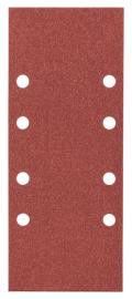 Schleifblatt-Set für Schwingschleifer, 8 Löcher, 93 x 230 mm, K 120, 25er-Pack Produktbild