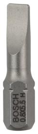 Schrauberbit Extra-Hart S 0,8 x 5,5, 25 mm, 25er-Pack Produktbild