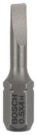 Schrauberbit Extra-Hart S 0,5 x 4,0, 25 mm, 3er-Pack Produktbild