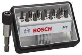 12+1-tlg. Schrauberbit-Set, Robust Line, M PH/PZ, Extra Hard-Ausführung Produktbild