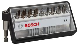 Schrauberbit-Set Robust Line L Extra-Hart, 18 + 1-teilig, 25 mm, Sicherh. Bits Produktbild