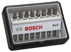 8-tlg. Schrauberbit-Set, Robust Line, Sx PH/PZ, Extra Hard-Ausführung Produktbild