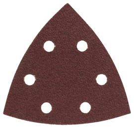 Schleifblatt-Set für Deltaschleifer, 93 mm, 60, 6 Löcher, 25er-Pack Produktbild