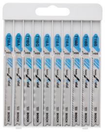 10-tlg. Stichsägeblatt-Set Basic for Metal Produktbild