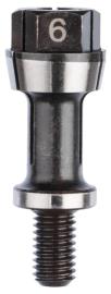 Spannzange mit Spannmutter, 6 mm, für Bosch-Geradschleifer, passend zu GGS 16 Produktbild