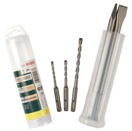 Meißel- und Hammerbohrer-Set mit SDS plus, 5-teilig, 5 - 8 Produktbild