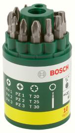 Schrauberbit-Set, 10-teilig, inklusive Torx Produktbild