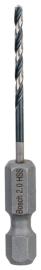 HSS Spiralbohrer mit Sechskantschaft 2,0 mm Produktbild