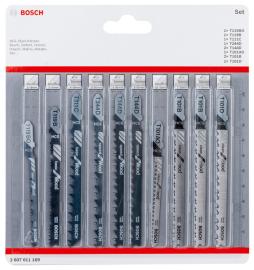 10-tlg. Stichsägeblatt-Set für Wood, T-Schaft Produktbild