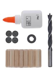 27-tlg. Holzdübel-Set, 10&nbsp;mm Produktbild