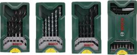 Bohr- Schrauberbit-Set 3+1, Mini-X-Line, Metall-, Stein-, Holzbohrer, Bit-Set Produktbild