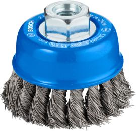 PRO&nbsp;Metal heavy Topfbürste, 75 x 0,35&nbsp;mm, Gewinde Produktbild