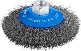 PRO&nbsp;Metal clean Kegelbürste, 115 x 0,3&nbsp;mm, Gewinde Produktbild