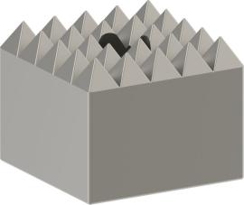 PRO SDS max-4C Stahl-Stockerplatte, 60 x 60&nbsp;mm Produktbild