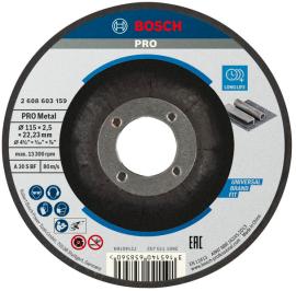 PRO Metal Trennscheibe, 115&nbsp;x&nbsp;2.5&nbsp;x&nbsp;22.23&nbsp;mm, gekröpft Produktbild
