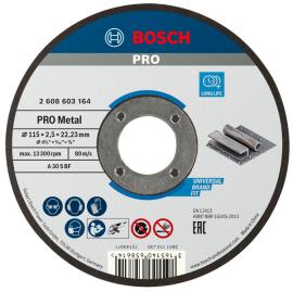 PRO Metal Trennscheibe, 115&nbsp;x&nbsp;2.5&nbsp;x&nbsp;22.23&nbsp;mm, gerade Produktbild