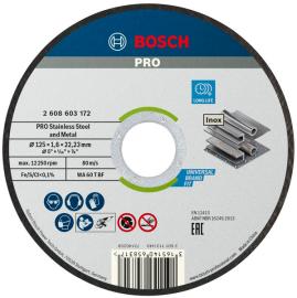 PRO Stainless Steel and Metal Trennscheibe, 125&nbsp;x&nbsp;1.6&nbsp;x&nbsp;22.23&nbsp;mm, gerade Produktbild