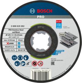 PRO Stainless Steel and Metal X-Lock Trennscheibe, 125&nbsp;x&nbsp;1&nbsp;x&nbsp;22.23&nbsp;mm, gerade Produktbild