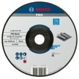 PRO Metal Schleifscheibe, 180&nbsp;x&nbsp;8&nbsp;x&nbsp;22.23&nbsp;mm Produktbild