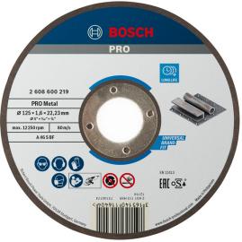 PRO Metal Trennscheibe, 125&nbsp;x&nbsp;1.6&nbsp;x&nbsp;22.23&nbsp;mm, gerade, oSa Produktbild
